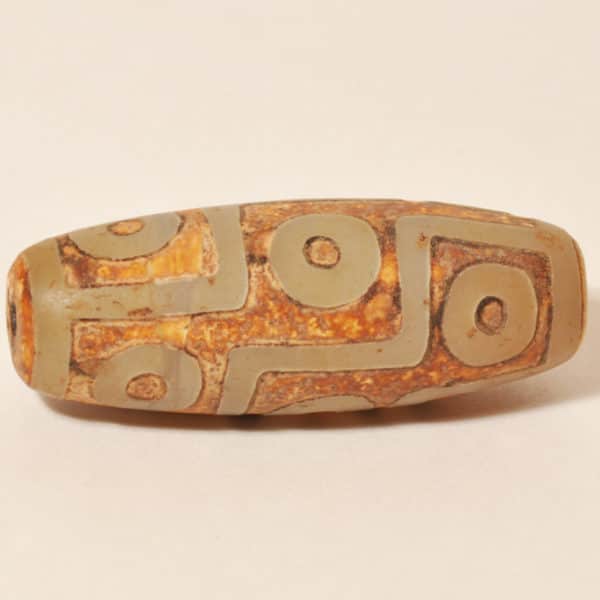 Бусина Дзи алтарная 9 глаз