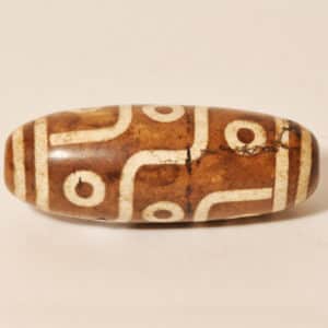 Тибетская Бусина Дзи алтарная 9 глаз