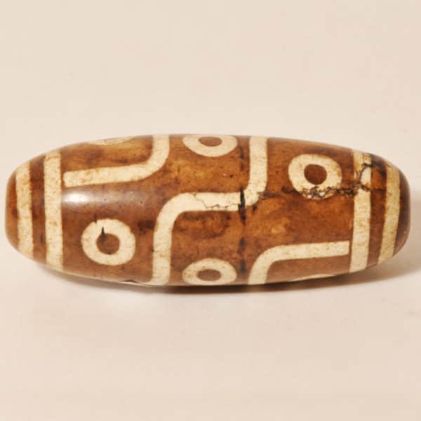 Тибетская Бусина Дзи алтарная 9 глаз