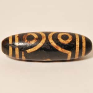 Бусина Дзи алтарная 3 глаза