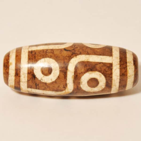 Бусина Дзи алтарная 6 глаз