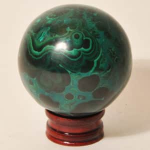 Шар из малахита