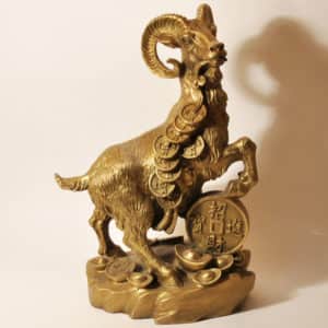 бронзовая статуэтка овна