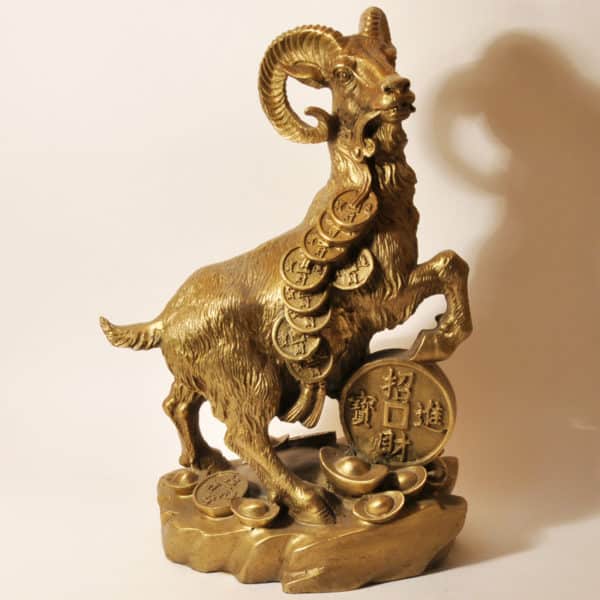 бронзовая статуэтка овна