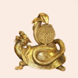 Драконочерепаха со змеей