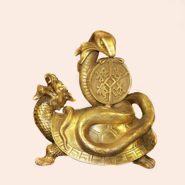 Драконочерепаха со змеей