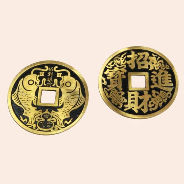 Монета Два Карпа