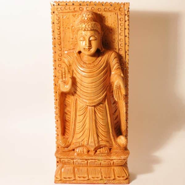 деревянная фигурка Будды
