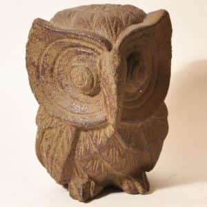 каменная статуэтка совы