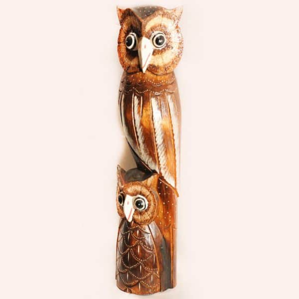 Деревянная фигурка совы