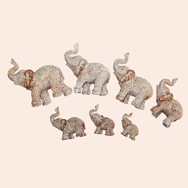 Семь слоников. 7 Слонов статуэтки. Семеро слонов. Набор семейство слонов.