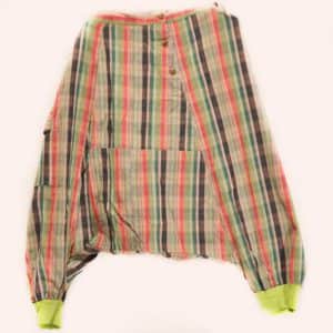 Афгани Красно-зелёная шотландка Афгани Красно-зелёная шотландка