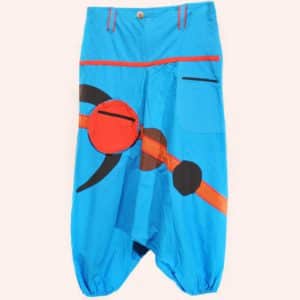 Бирюзовые шаровары