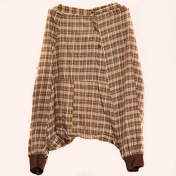 Афгани Коричневая шотландка