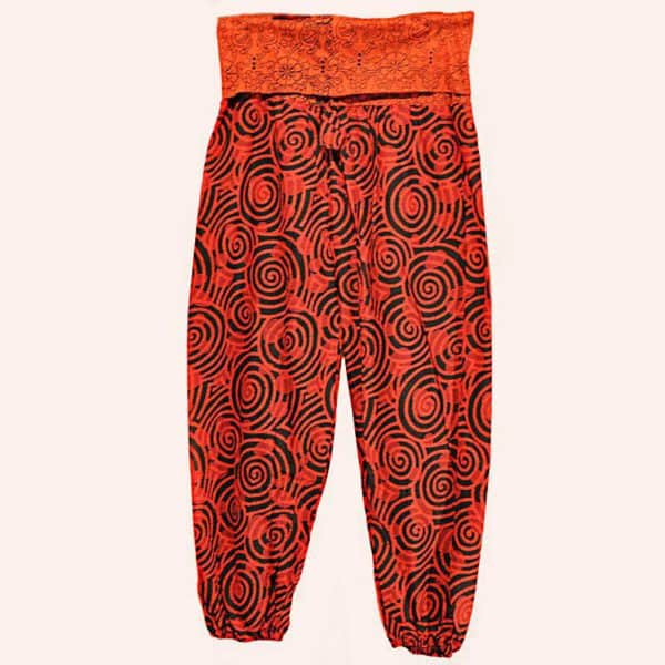 Шаровары Красные волны