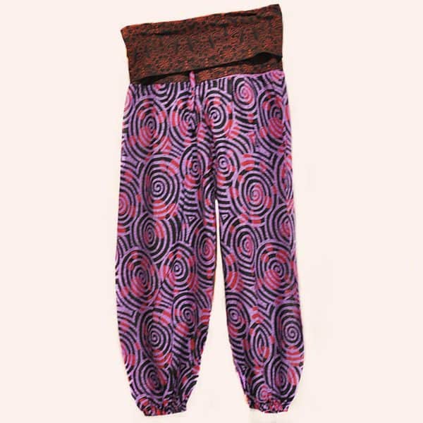 Шаровары Фиолетовые волны