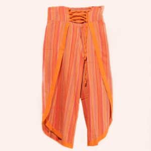 Оранжевые брюки клеш Оранжевые брюки клеш