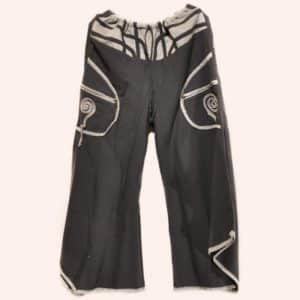 Чёрные брюки клеш Чёрные брюки клеш