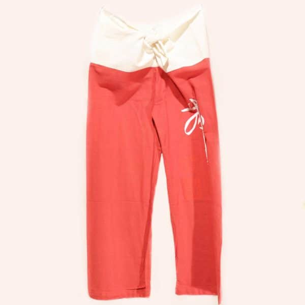 Шаровары красные хлопковые