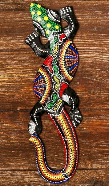 Панно настенное Геккон