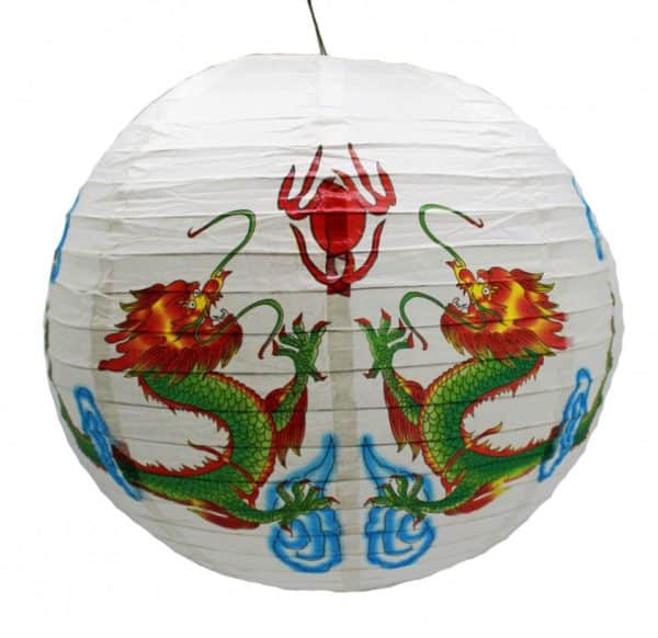 Подвесной фонарик - Два дракона