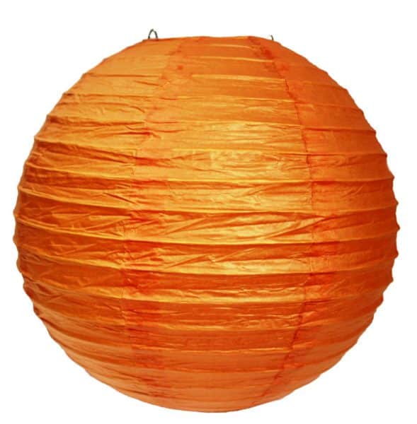 подвесной фонарик оранжевый