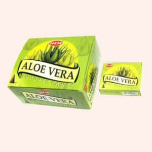 Благовония конусы HEM Aloe Vera Алое