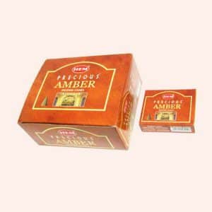 Благовония конусы HEM Amber Эмбер