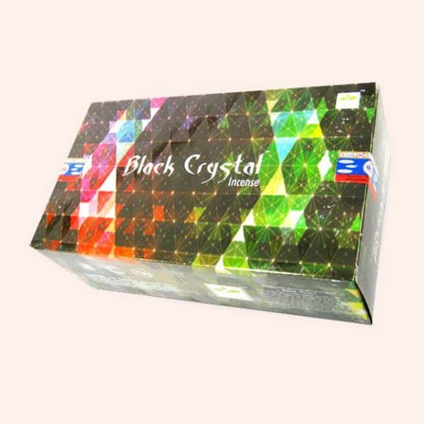Благовония SATYA Black Crystal Чёрный Кристал 15г