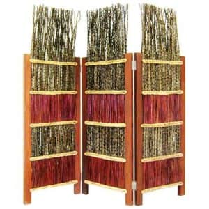 ширма трехстворчатая цветная