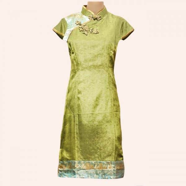 Зелёное ципао