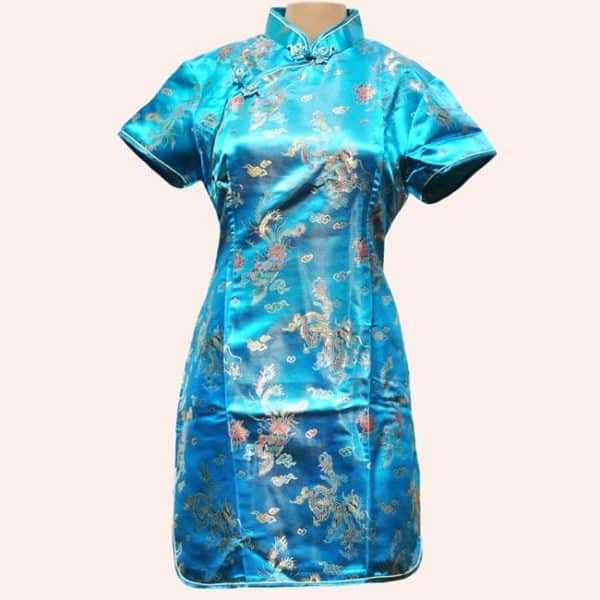 Голубое ципао