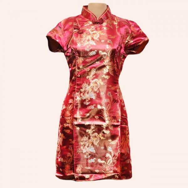 Китайское платье с драконом