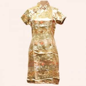 Золотое ципао Золотое ципао