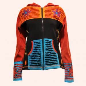 Непальская кофта с цветочным принтом Непальская кофта с цветочным принтом