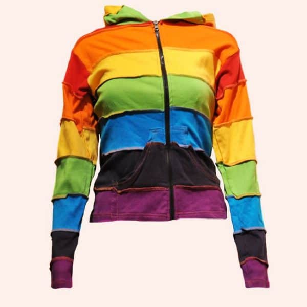 Непальская кофта Радуга