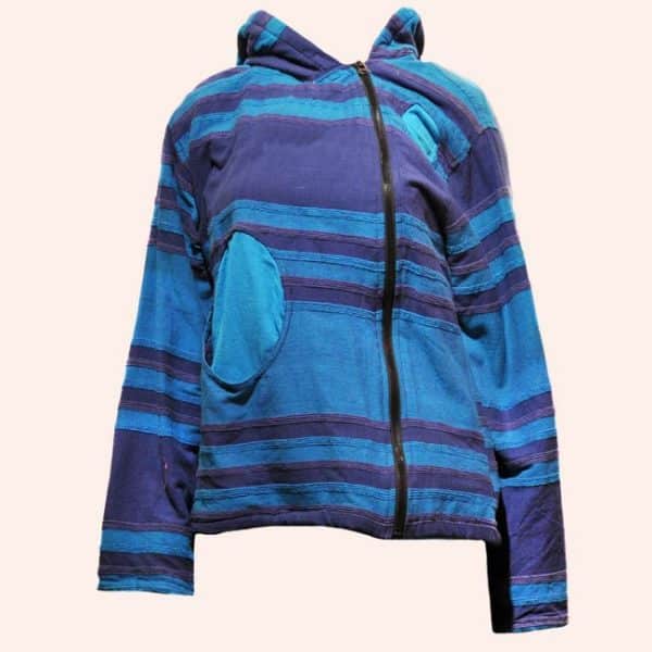 Сине-бирюзовая куртка