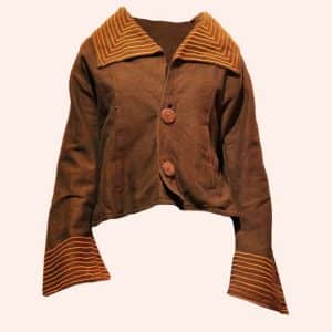 Коричневая куртка-пиджак Коричневая куртка-пиджак