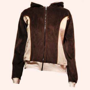 Коричнево-бежевый худи Коричнево-бежевый худи