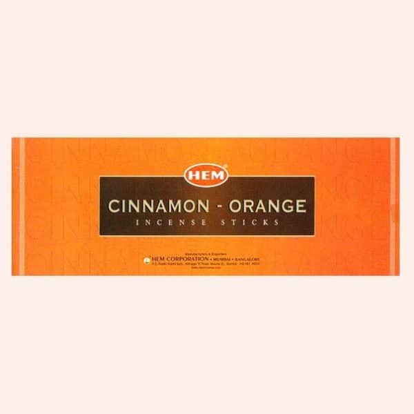Благовония HEM Cinnamon Orange Корица Апельсин