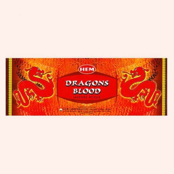 Благовония HEM Dragons Blood Blue Кровь Дракона Красные