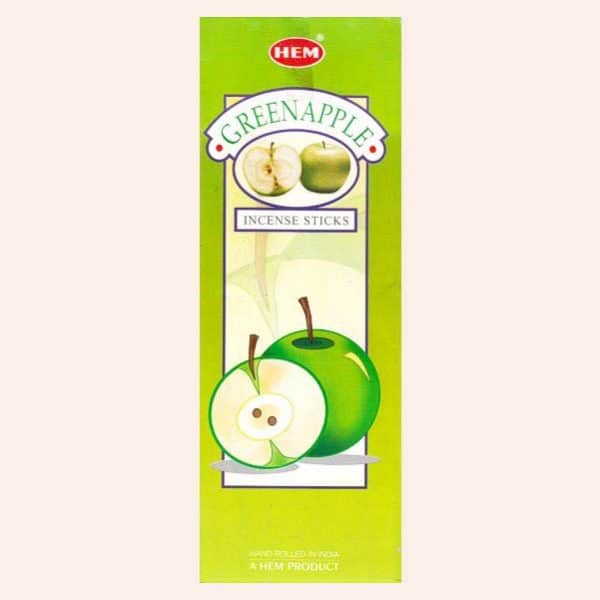 Благовония HEM Green Apple Зелёное Яблоко