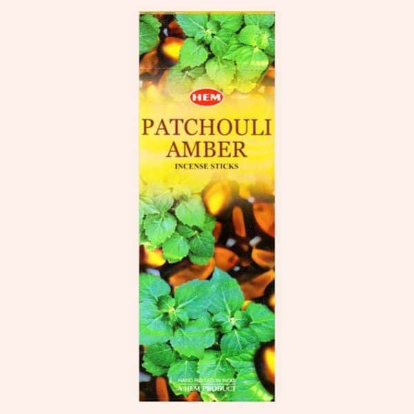 Благовония HEM Patchouli Amber Пачули Амбер