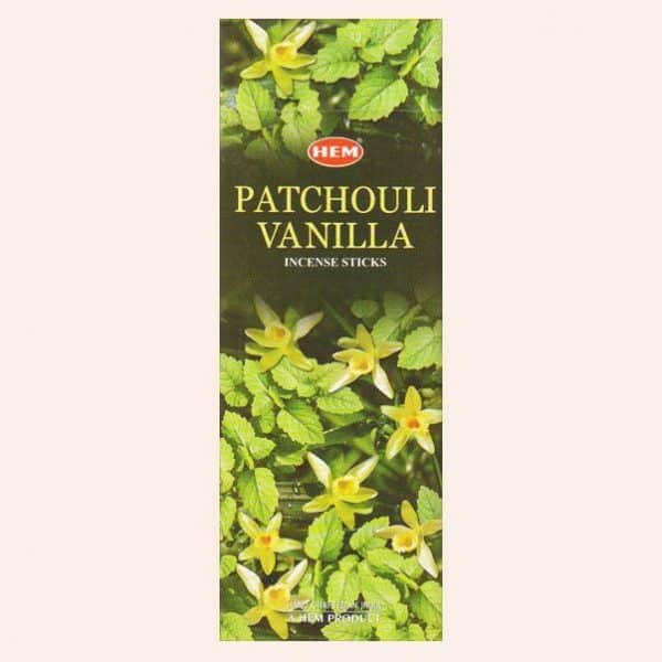 Благовония HEM Patchouli Vanilla Пачули Ваниль