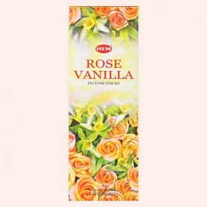 Благовония HEM Rose Vanilla Роза Ваниль