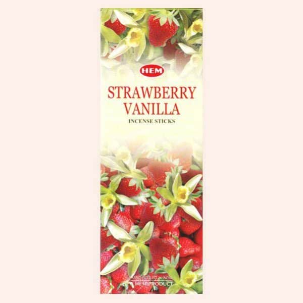 Благовония HEM Strawberry Vanilla Клубника Ваниль