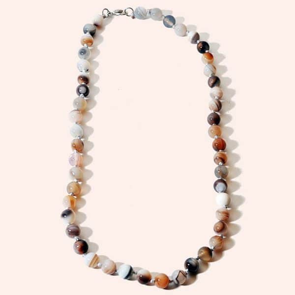 Бусы из агата 5