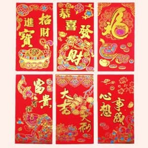 Красный конверт бархатный