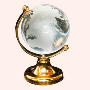 Хрустальный глобус 5.5 см Хрустальный глобус 5.5 см