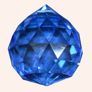 Кристалл Фен Шуй 5 см синий Кристалл Фен Шуй 5 см синий